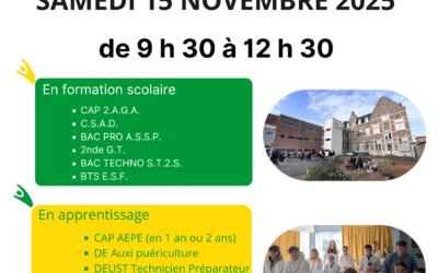 Et voici la date de notre 1ère « Portes Ouvertes »